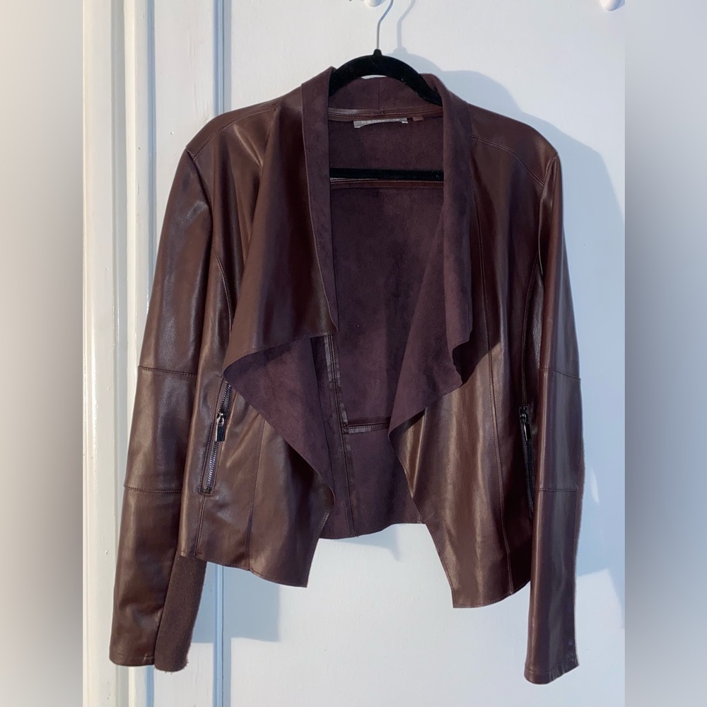 Deep plum jacket